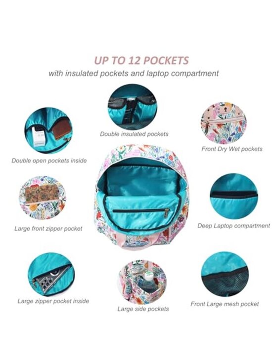 Diaper Bag Backpack Large Capacity Multifunction Baby Essentials Fashion